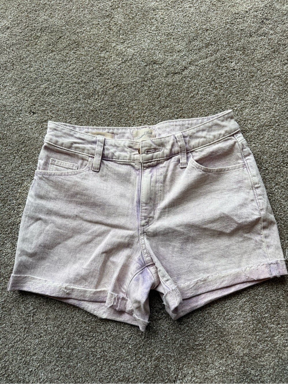 Universal Thread Pastel Lavender Denim Shorts